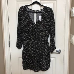 American Eagle Floral Romper